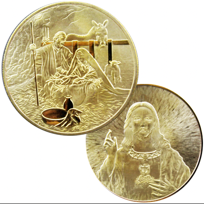 Jesus Gold Coin – MyTacticalPromos