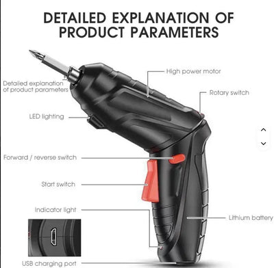 Electric Screw Driver Set