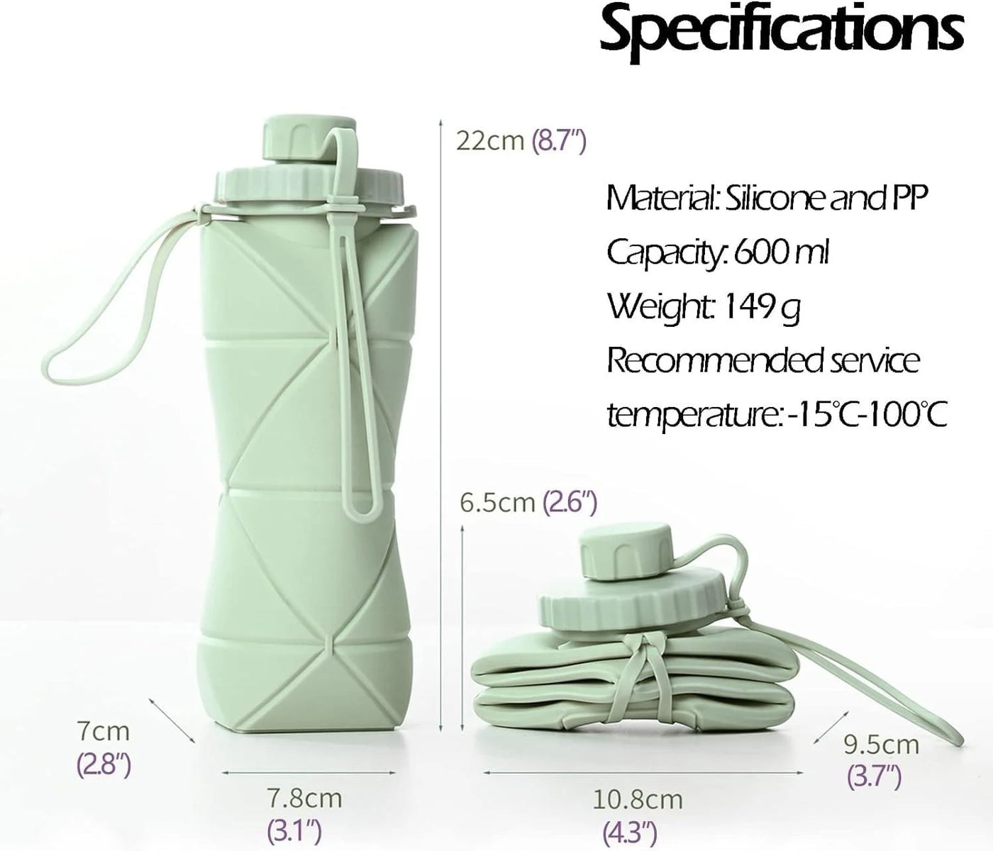 Folding Water Bottle
