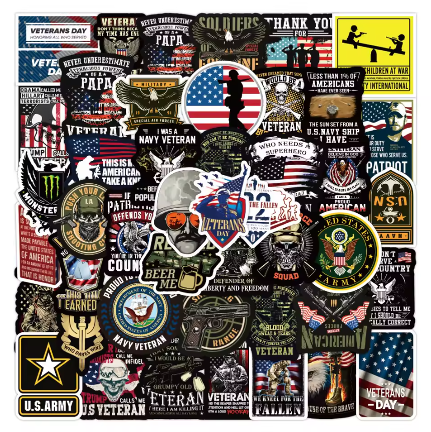50 Pack Vet Stickers