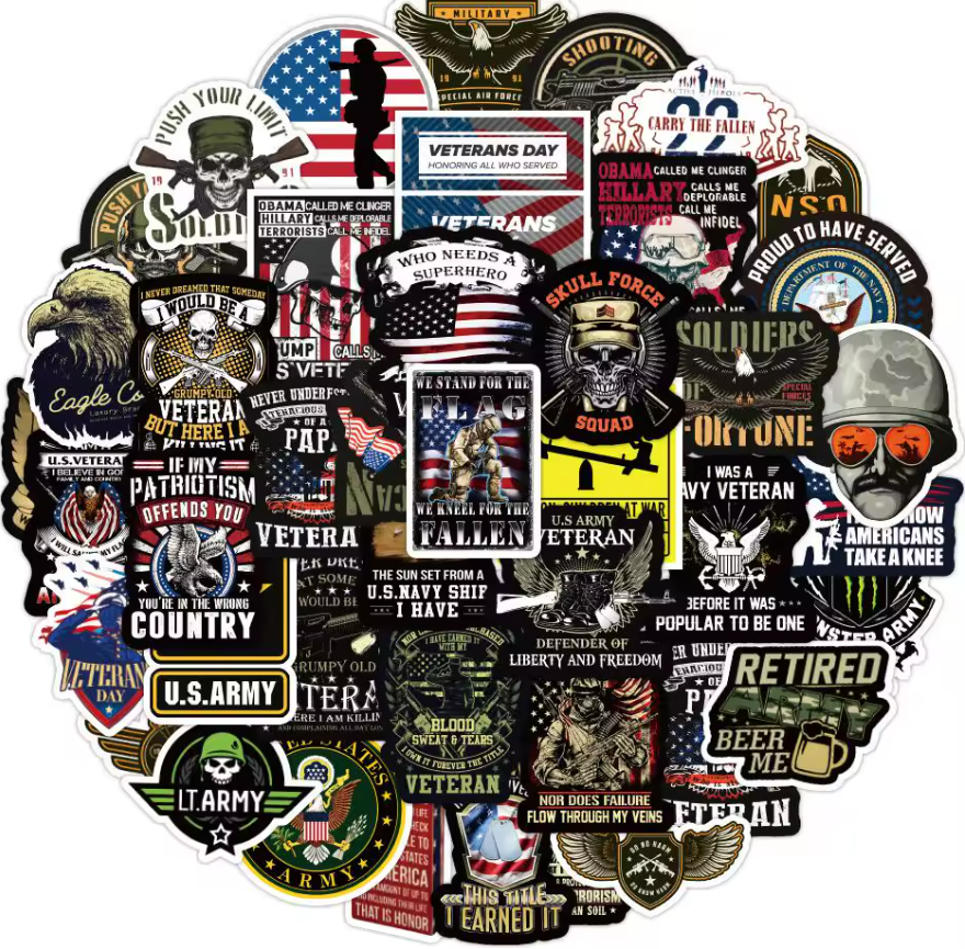 50 Pack Vet Stickers