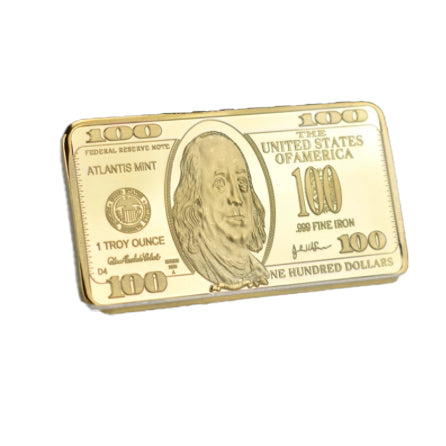 $100 Gold Bar