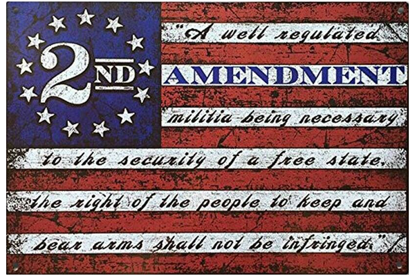 2nd Amendment Plaque