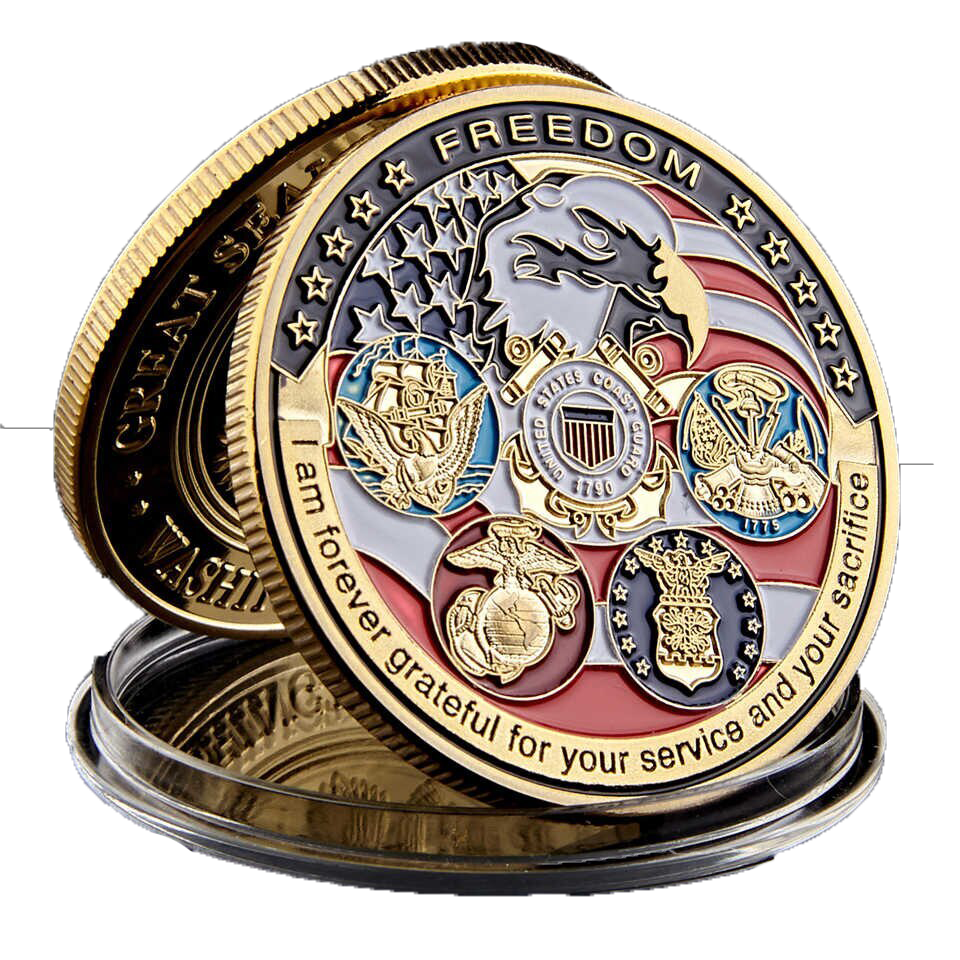FreeDom Military Gold Coin
